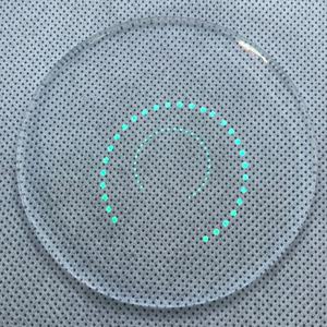 Lentes personalizadas MR-8 de alta qualidade para lentes oftálmicas Hmc, lentes com revestimento verde, índice médio 1.60 1.61 - Product Image 4