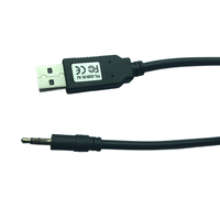 Adaptador Serial USB UART TTL 5V de Calidad Utech FTDI TTL-232R-5V-AJ AXE027 PICAXE USB para Escáner de Código de Barras con Cable Trenzado de PVC