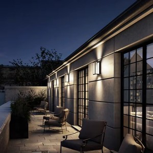 Lampe de jardin extérieure étanche Senzhao pour maison, villa, cour, lampadaire LED sur poteau haut - Product Image 1