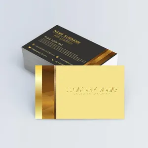 นามบัตรพลาสติกพีวีซีพิมพ์โลโก้หรูหราสีใสออกแบบได้ตามต้องการ - Product Image 1