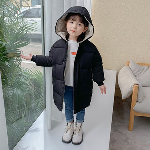 <span class=keywords><strong>Doudoune</strong></span> <span class=keywords><strong>mi</strong></span>-<span class=keywords><strong>longue</strong></span> chaude rembourrée en coton pour enfants <span class=keywords><strong>doudoune</strong></span> manteau d'hiver rembourré à capuche solide pour garçons et filles - Product Image 2