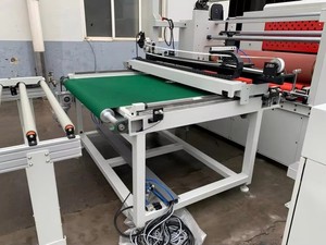 Ligne de laminage automatique PUR pour le travail <span class=keywords><strong>du</strong></span> bois TZ1350-PET, machine de laminage de film PET PVC haute brillance pour le contreplaqué MDF - Product Image 6
