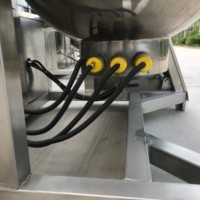 Marmite de cuisson industrielle 100L en acier inoxydable 304, chauffage électrique ou à gaz, agitation automatique, pour vignerons, usines d'assaisonnement et cuisson de viande