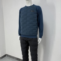 Feather light Warmth Down Jacket Nahtlose Ultraschalls chloss Tech Elastic Fabric Sleeve für maximale Flexibilität für Winter aktivitäten