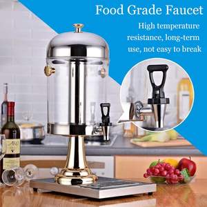 Gran oferta, dispensador de bebidas frías con núcleo de hielo central y bandejas de goteo de acero inoxidable para restaurantes, fiestas de hoteles en casa - Product Image 6