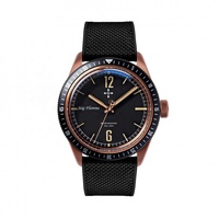 Montre de plongée de luxe super lumineuse en bronze et bois, automatique, verre saphir, résistante à l'eau 150M