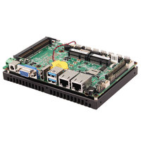 Option d'usine Mini PC industriel 3.5 "avec carte mère Intel I7 6500U 6600U Bureau tout-en-un industriel intégré