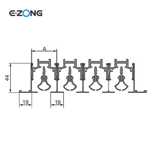 Difusor lineal de techo de aluminio de diseño moderno Rejilla de ventilación de aire Suministro de fábrica Cualquier ranura Cualquier tamaño para aplicación en exteriores - Product Image 4
