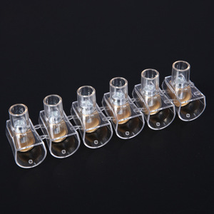 Bloc de bornes transparent Katie Pc, connecteur de fil à vis en cuivre à 10 positions pour luminaires, norme européenne - Product Image 3