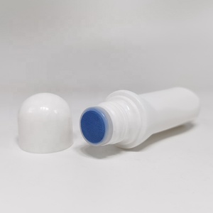 Botella Aplicadora de Tela Tejida Blanca Vacía de Plástico HDPE de 65 ml con Tapa de Rosca Arqueada - Product Image 2