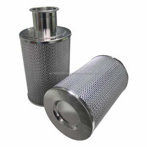 แผ่นกรองฝุ่นเครื่องฟอกอากาศวัสดุกระดาษตาข่ายสแตนเลสแบบจีบ - Product Image 4