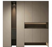 Modernes Holz-Schuhregal Umweltfreundliches Design Langlebige Konstruktion Modulare Verstellbare Regale für 50+ Paar Schuhe Wohnmöbel für Apartments