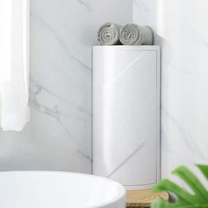 Portaspazzolino e Portasapone Girevole <span class=keywords><strong>per</strong></span> <span class=keywords><strong>Doccia</strong></span>, Mensola <span class=keywords><strong>Angolare</strong></span> in Plastica <span class=keywords><strong>per</strong></span> Cucina - Product Image 2