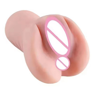 Masturbateur souple rose portable de 1,43 lb, stimulation double canal raffermissante, pénis, masturbation masculine, chatte de poche, jouets sexuels pour hommes - Product Image 6