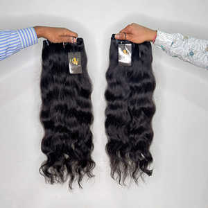 ผมตรงแท้หยิกของชาวอินเดียผมมนุษย์หยิกขนมิงค์แบบบราซิลมัดผมสีดำธรรมชาติ - Product Image 2