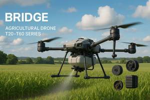 Cable de Señal del Sensor de Vista Frontal Agras T50 T25, Plástico Negro, para Repuestos de Drones Agrícolas UAV - Product Image 6