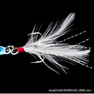 เหยื่อปลอมเหล็กแผ่นสำหรับตีไกล ตกปลาทะเลและน้ำจืด ปลาบาส สะท้อนแสงเลเซอร์ จากผู้ผลิต - Product Image 4