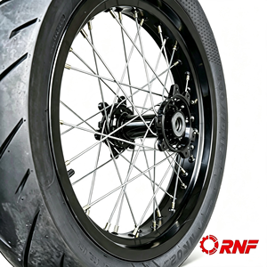 Ensembles de moyeux de roue avec pneus <span class=keywords><strong>slick</strong></span> avant 100/80-17 arrière 130/70-17 pour Sur-Ron Ultra Bee Performance Version, ajustement universel modifié - Product Image 3