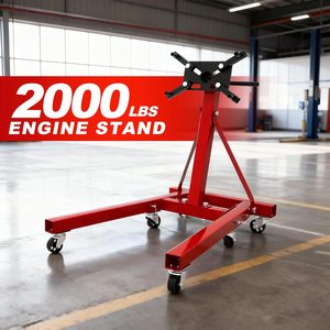 Soportes para Motores de Alta Resistencia para Mantenimiento de Motores, Capacidad de 2000 LBS, con Cabezal Giratorio de 360 Grados - Product Image 3