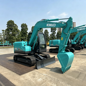 Nouvelle Offre Spéciale : Mini-Excavatrice Kobelco SK75 de 7,5 Tonnes, Haute Performance, Puissante et Fiable, pour Travaux de Construction sur Chenilles - Product Image 1