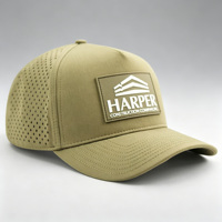 Gorra de Trekking Unisex HS41, Directo de Fábrica, Impermeable, de Secado Rápido, Transpirable, con Visera Curva y Parche de Goma con Logotipo Personalizado