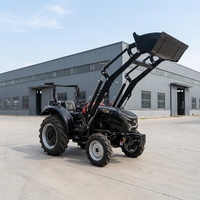 Tracteurs agricoles miniatures en gros de 50 CV, 60 CV, 70 CV, 80 CV, 90 CV avec transmission 4x4 / 4 roues motrices