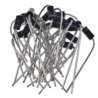 Ensemble de 200 diodes redresseuses Schottky à trous (1N4001, 1N4002, 1N4003, 1N4004, 1N4005, 1N4066, 1N5817, 1N5818)
