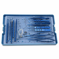 Kit Quirúrgico de Cataratas de Titanio MedLabPlus de 21 Piezas - Instrumentos de Microcirugía Reutilizables con Garantía de 12 Meses