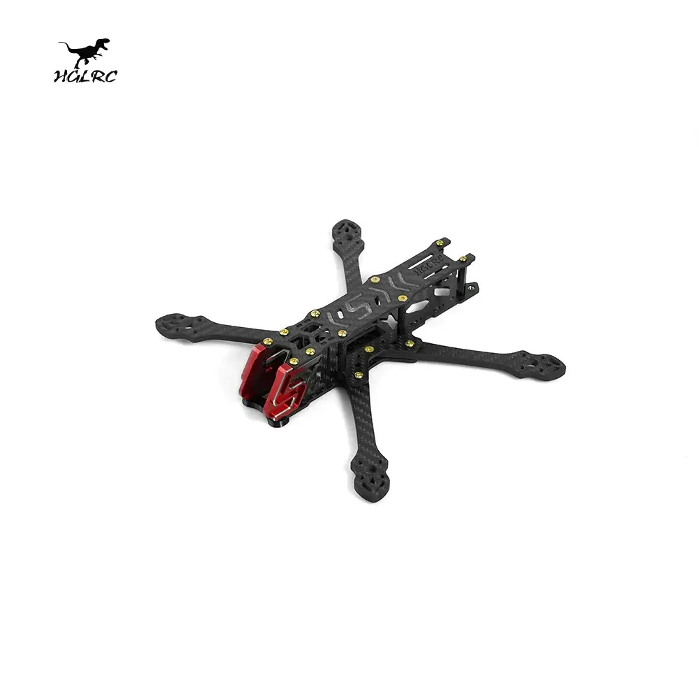 HGLRC Sector X5 FR 5-inch 210mm Wheelbase Freestyle FPV Aircraft Drone Quadcopter Big space 3K Carbon Fiber Frame for DIY FPV