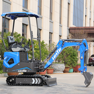 FREE SHIPPING LEITE Mini Excavator 1.2 Ton EPA Farm New Crawler Digger Excavadora Engine Small Excavators <b>Machine</b> - Product Image 2