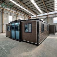 Maisons préfabriquées Tiny Home, fabricant chinois, maisons modulaires à ossature acier et panneaux sandwich EPS de 10, 20, 30 et 40 pieds, maison à 3 chambres