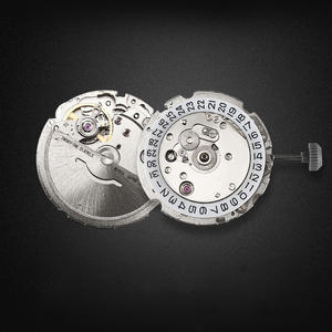 Modifier la fonction GMT Dual Time Quatre pointeurs du mouvement Miyota 8215 Calendrier 26mm Fabricant de mouvement de montre automatique personnalisé - Product Image 1