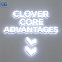 Lettres lumineuses LED personnalisées en acrylique 3D, enseigne lumineuse double face pour réception, mur d'entreprise, hôtels, salons de coiffure, animaleries