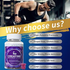 Suplementos para el cuidado de la salud Creatine Gummies Protein Gummy Energy Boost Suplementos Muscle Growth Candy - Product Image 5
