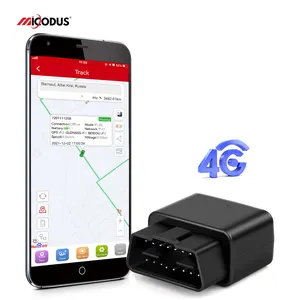 Vehicle Locator Manual Micodus MV33G Low Voltage Alarm 4G Obd2 Tracking Device Mini Gps Car Tracker With Microphone Obd ii