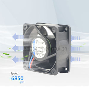 Ventilador Axial de Refrigeración para Gabinete ebmpapst 624H 60 x 60 x 25 mm, 24 V CC, 2.4 W, 0.15 A, 56 m³/h, 6850 rpm, con Rodamiento de Bolas - Product Image 3
