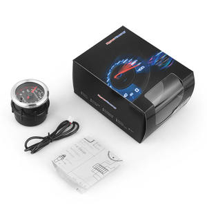 Voltmètre de voiture 2'' 52mm avec rétroéclairage LED sept couleurs, type pointeur 12V, affichage LCD 8~18V, état neuf - Product Image 3