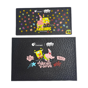 Personalized Rubber Bar <b>Mat</b> <b>Silicone</b> Bar Service <b>Mat</b> Non Slip Drip Tray Bar Spill <b>Mat</b> for Custom Brand Promotion - Product Image 6