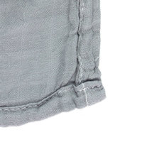Couverture en bambou pour bébé, mousseline 70%, 120x120cm, couvertures souples pour nouveau-né, 2 couches, gaze de bain, pour lit, sac de nuit, poussette