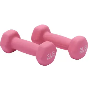 Durable Barbell Coated Dumbbell Weight Multiple Handle