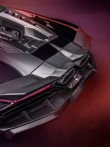 ชุดแต่งคาร์บอนไฟเบอร์แห้งสำหรับ Lamborghini Revuelto duke ประกอบด้วยลิ้นกันชนหน้า RYFT, ดิฟฟิวเซอร์, สปอยเลอร์, ฝากระโปรง, สเกิร์ตข้าง, กันชน Revuelto - Product Image 4