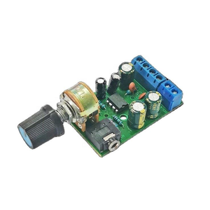 Chipguest Grosir TDA2822M Mini Power Amplifier Board 2.0 Stereo 2*1.5W untuk DC2-12V Komponen Elektronik Lainnya Modul - Product Image 1