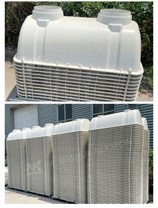 Bio réservoir <span class=keywords><strong>septique</strong></span> moulé par SMC de la fibre de verre FRP GRP pour le traitement des eaux usées - Product Image 4
