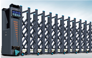 Daire kullanımı için otomatik elektrikli geri çekilebilir araba çit kapısı güvenlik fonksiyonu - Product Image 6