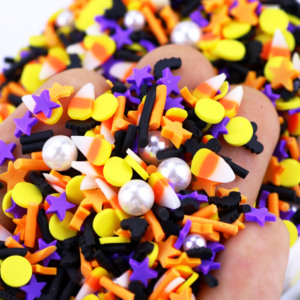 1KG/SACCHETTO Mix di Caramelle di Halloween, Miniature in Argilla Polimerica, Decorazioni per Slime, Resina, Nail Art e Tumbler - Product Image 3