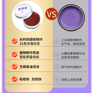 Pommade à la consoude Za Cao Gao 30ml, hydratante, anti-démangeaisons, soin de la peau pour bébé et maternité - Product Image 5