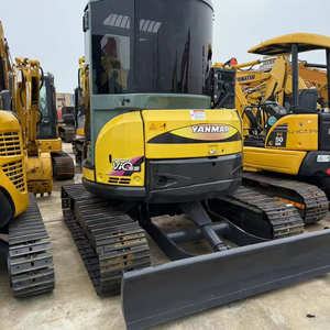 Mini-excavatrice sur chenilles Yanmar Vio55 Vio75 Vio80 d'occasion, haute qualité, prix abordable, composants essentiels, pour usage agricole et domestique, en stock - Product Image 1