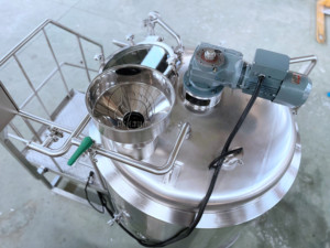 Equipo de café de acero inoxidable directo de fábrica Planta de fabricación de uso doméstico 1500L 700L Extracción de agitación Filtración de café - Product Image 3