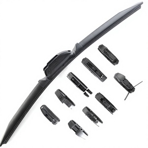 Lame d'essuie-glace en caoutchouc naturel sans armature en acier inoxydable de qualité supérieure, 14-28 pouces, résistante à l'usure, souple et multi-usages pour voitures Q7 CLK EDGE - Product Image 1