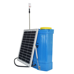 Garden Agriculture Nozzle 16 Liter Electric <b>Battery</b> Rechargeable Solar Powered Knapsack Sprayer - Product Image 2